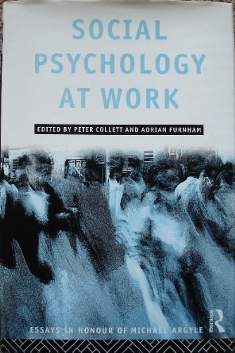 Social Psychology at Work